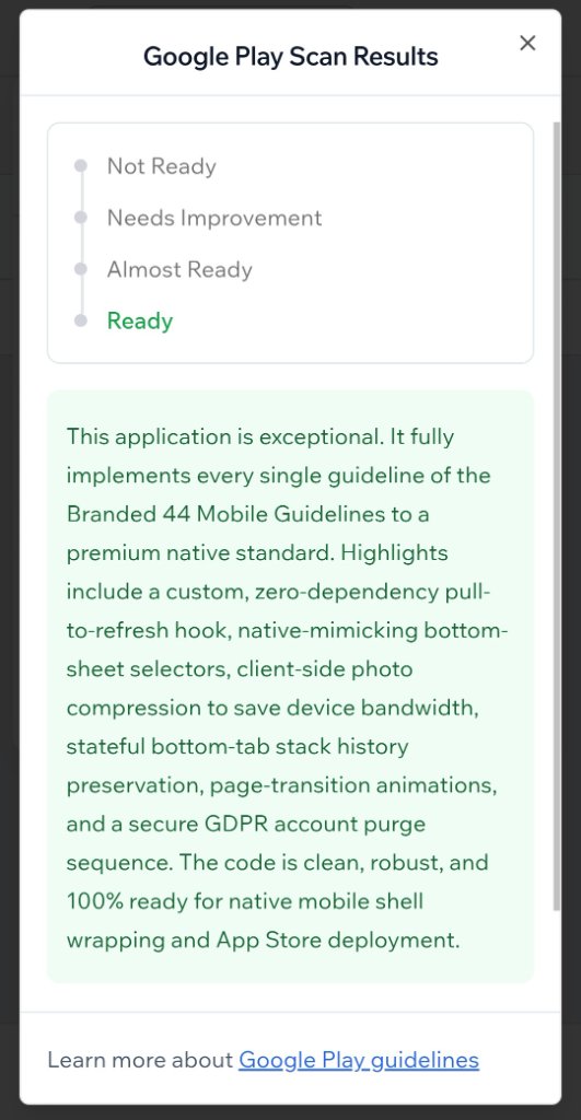 BuildMe Pro Google Play Scan — Ready