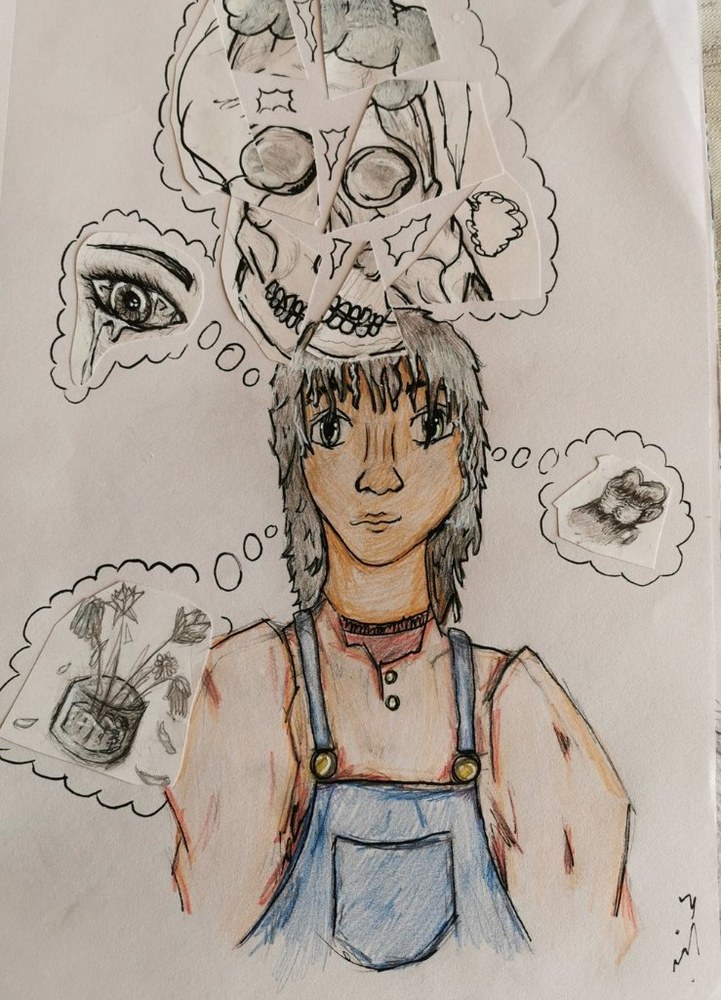 Stream of Consciousness — pencil