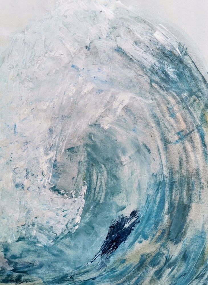 Barrel Wave — acrylic
