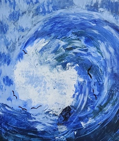 Vortex Wave II — acrylic